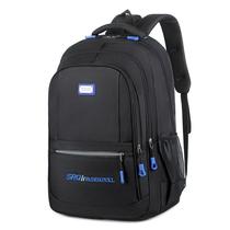Men Backpack Large Capacity School Bag for Boys Oxford Water