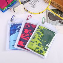 Ice towel manufacturer cooling towel printed cooling towel fitness and sports cooling towel camouflage quick-drying cooling towel