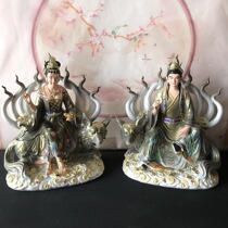 Factory direct sales resin nine-tailed male fox and female fox statue body for home living room to worship the nine young masters and nine girls as ornaments