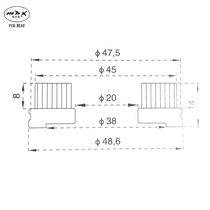 The factory directly supplies a large number of circuit board drilling machine presser foot brushes. Pressure foot brushes*