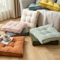 Corduroy futon cushion office sedentary student chair cushion anti-slip and stain-resistant cushion butt cushion for meditation
