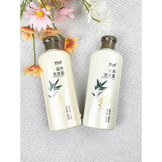 Guozhen Zhuzhen Shampoo Nourishing Conditioning Shampoo Refreshing Anti-Dandruff 400ml Yantai New Era Genuine Yishi