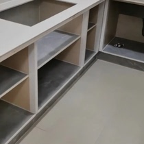 A complete set of ceramic tile cabinet accessories a complete set of large trough and small trough kitchen stoves and a complete set of aluminum alloy profiles