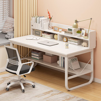 Computer desk desktop home desk bookshelf integrated bedroom with drawer student writing desk study desk office desk