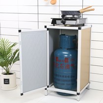 3Y stove cabinet gas stove gas bottle cabinet simple assembly economical kitchen cabinet bucket cabinet storage cabinet tea