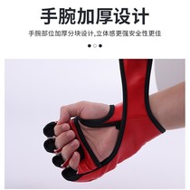 Boxing gloves half-finger MMA gloves Sanda thickened adult gloves punching sandbags punching gloves UFC
