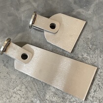 Stainless steel 304 awning steel beam H-shaped bracket corbels door head beam glass claw awning curtain wall accessories customized)