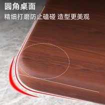 Foldable table home dining table simple small household u-shaped dining square dining table rental portable stall square table