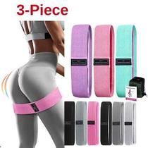 1 2 3PCSLot Fitness Bands Fitness Rubber Band Elastic Yoga R
