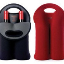 Spot cross-border diving material 2 red wine bags champagne protective sleeves double wine bottle bags beautiful thermal insulation and anti-fall