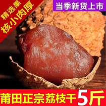 Dried lychees special grade new goods new goods Putian extra large fruit dried lychees with thin shells and thick flesh sophora flat lychees non-glutinous rice cake sun-dried