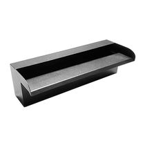 Stainless steel waterfall water outlet landscape water tank garden water wall stacked water outlet water outlet waterfall