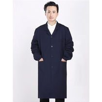 Xin Yize pure cotton blue coat long work clothes dust-proof and stain-resistant coveralls labor insurance warehouse handling logistics work clothes can