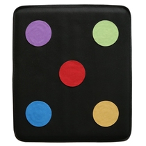 (Export model) Fencing training sword target wall-mounted five-hole stab-resistant home target target stabbing target fencing equipment for children