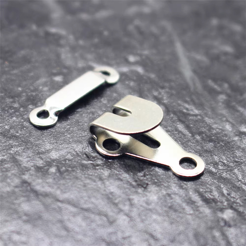 High-End Metal Trouser Hooks, Hidden Hooks, Trouser Hooks, Collar Hooks, Uniform Hooks, All-Copper Invisible Snap Fasteners, Snap Fasteners