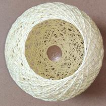 Universal lampshade shell chandelier double opening farmhouse bedroom diy lamp birds nest rattan anti-glaring large mouth alone