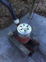 Hydraulic small generator high power household 220V500W permanent magnet brushless pure copper wire oblique strike type