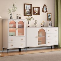 Nordic sideboard home kitchen cabinet combination cabinet cupboard storage sideboard living room cream style storage cabinet