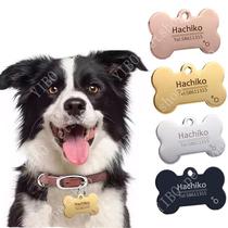 Personalized Dog Tag Stainless Steel Name Engraved ID Tags F