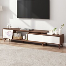 TV cabinet simple modern small apartment living room TV cabinet home storage bedroom floor cabinet retractable storage