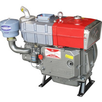 Single-cylinder horizontal four-stroke direct injection diesel engine for agriculture