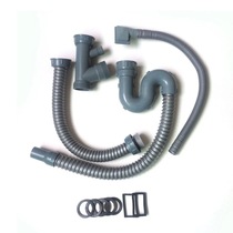 (Manufacturer 304 stainless steel drain) 304 all steel drain package special sink drain