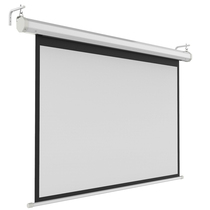 Electric projection screen manual projection screen L-shaped installation wall hanging hook Thickened iron slide anti-falling curtain hanging bracket Projection screen wall hanging bracket 1 pair