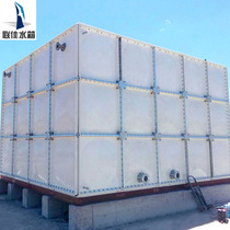 50 cubic meters combined fire water tank hotel renovation project thermal insulation water tank SNC fiberglass storage water tank