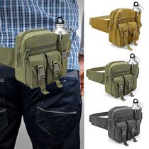 Cross-border outdoor tactical waist bag sports running water bottle waist bag outdoor mountaineering and cycling chest bag multi-functional mobile phone bag