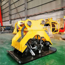 Chengde slope reinforcement hydraulic tamper excavator hydraulic plate tamper road paving tamping and leveling machine