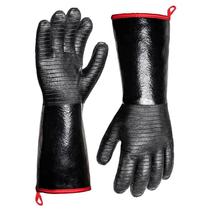 Heavy duty neoprene high temperature acid and alkali resistant gloves 200 degree industrial insulation waterproof steam and oil splash proof