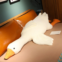 New internet celebrity popular big white goose plush doll toy pillow creative girl gift birthday rag doll