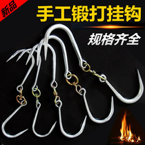 Meat hook pork hook stainless steel commercial mutton and beef hook household slaughtering braised meat hanging meat special meat hook