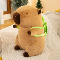 Capybara Kapibara Doll Doll Capybara Plush Toy Internet Celebrity Cute Doll Kapibara Snap Circle