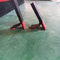 Anti-overflow skirt mining polyurethane coal retaining skirt guide trough rubber coal retaining strip spot price is favorable