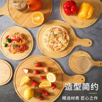Wooden Pizza board Round Baking Tray Cutting Board Platter