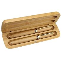 Bamboo Wooden Stationery Students Business Office Ballpoint