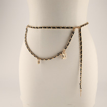 Japan FC metal with skirt suit small fragrant style waist chain fashion sense belt rope hot girl chain accessories new trend