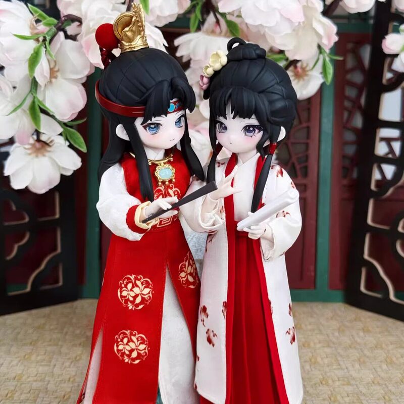 In Stock Come4Free Dream of the Red Chamber Bjd Doll 1/8 Scale Articulated Movable Figure Blind Box Gift