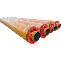 Steel sleeve steel insulated steel pipe Steam seamless steel pipe Directly buried calcium silicate aluminum silicate Owens Corning insulated steel pipe