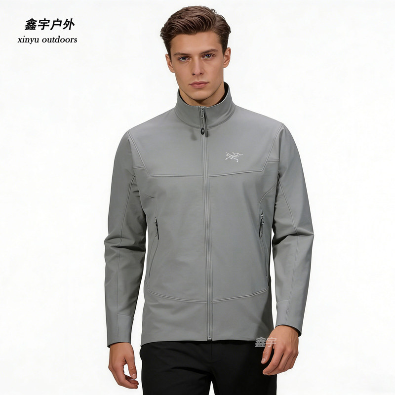 Arcteryx Gamma Jacket Men's Outdoor Lightweight, Wear-Resistant, Windproof Softshell Jacket
