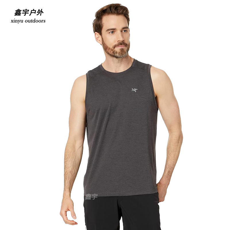 Arcteryx Cormac Tank Men's Lightweight, Quick-Drying, Breathable Sports Crew Neck Sleeveless Tank Top Arcteryx Cormac Tank Men's Lightweight, Quick-Drying, Breathable Sports Crew Neck Sleeveless Tank Top