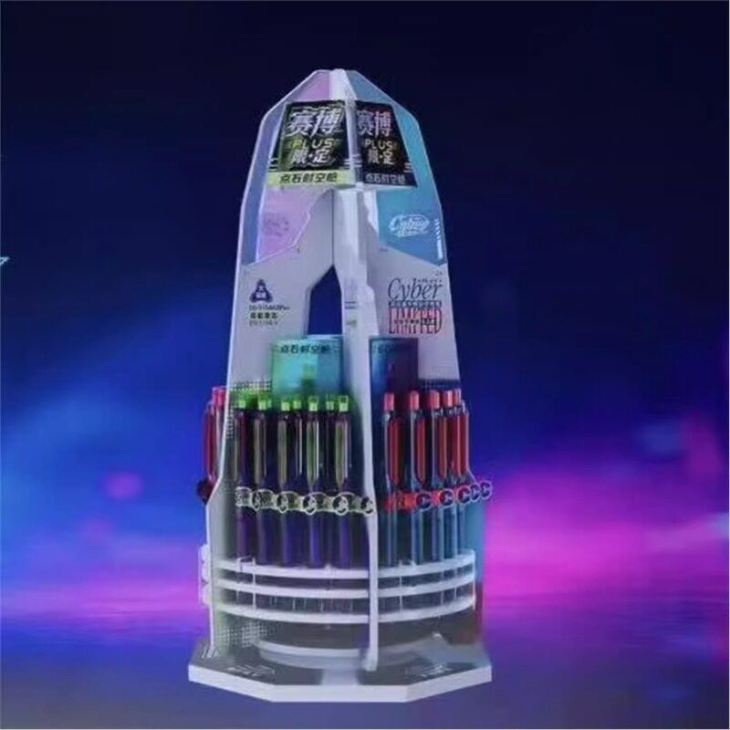 Dianshi space capsule cyber limited double beads quick dry press gel pen space capsule silent pen 0.5mm student pen bullet replacement core press signature 0154A2PLUS