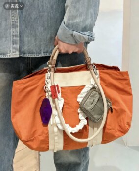 Korean single top new large-capacity handbag crossbody travel bag fitness bag double-sided luggage bag leisure sports