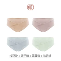 Паста из легкой фасоли+каштановый порошок+smog blue+green matcha