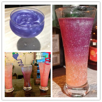 Mica powder starry sky powder bartending glitter powder baked drinks lipstick and pearlescent powder are not edible.