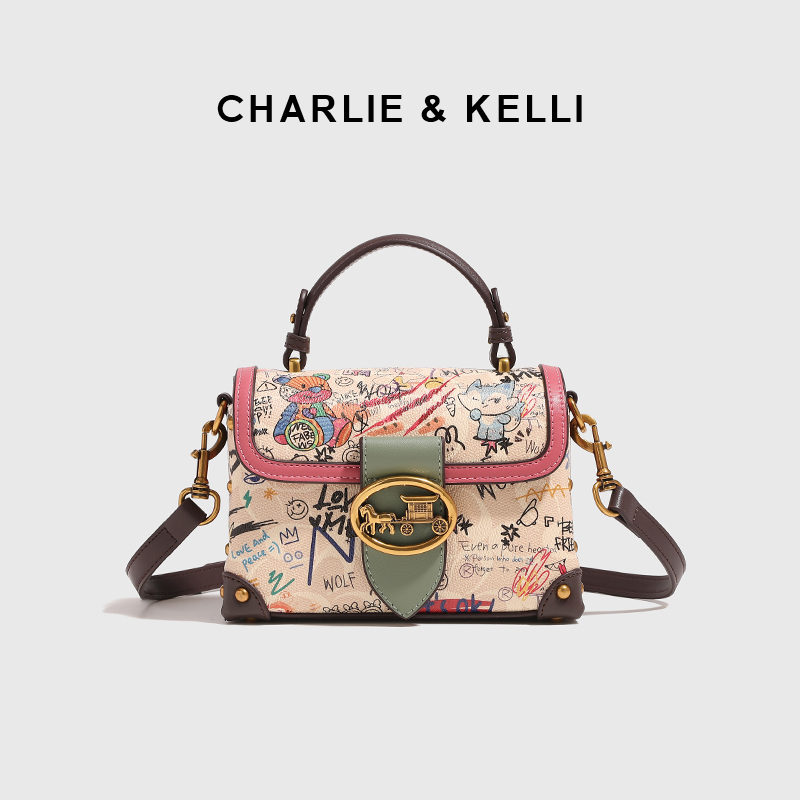 Birthday Gift Official Website C&K Flagship Store Women's Bag New Model High-End Handbag Niche Girls' Crossbody Bag Ins