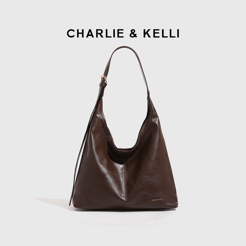 Женская сумка CHARLIE&KELLI, новинка 2025 года, высококачественная сумка-тоут большой вместимости для пригородных поездок, сумка через плечо, сумка для подмышек