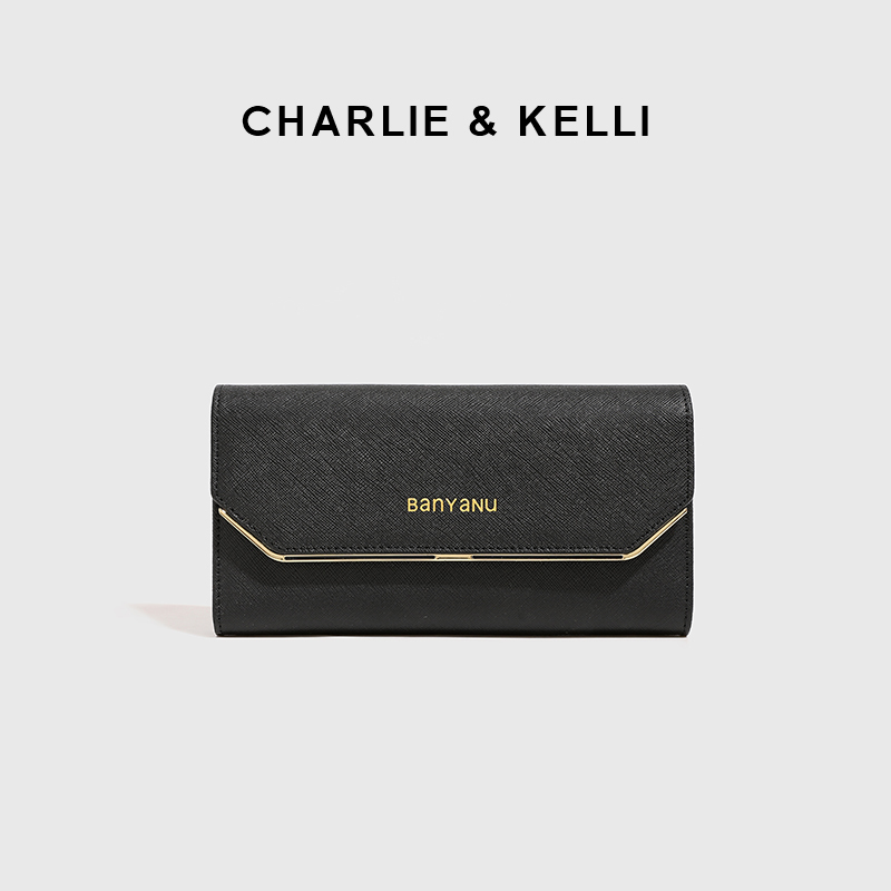 Charlie&Kelli Long Wallet for Women 2026 New Style Card Holder and Wallet All-In-One Fashionable High-End Clutch Bag Ins Charlie&Kelli Long Wallet for Women 2026 New Style Card Holder and Wallet All-In-One Fashionable High-End Clutch Bag Ins