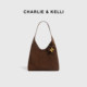 CHARLIE&KELLI Women's Bag 2026 New Maillard Versatile Shoulder Bag Autumn and Winter Casual Commuting Tote Bag
